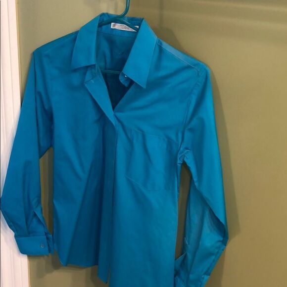 Foxcroft Women’s Dress‎ Shirt Sz 2P - Picture 2 of 5